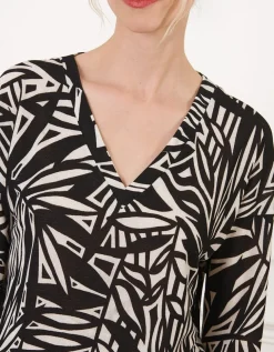 T-shirt imprimé noir