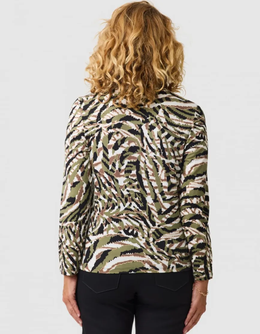 T-shirt imprimé vert