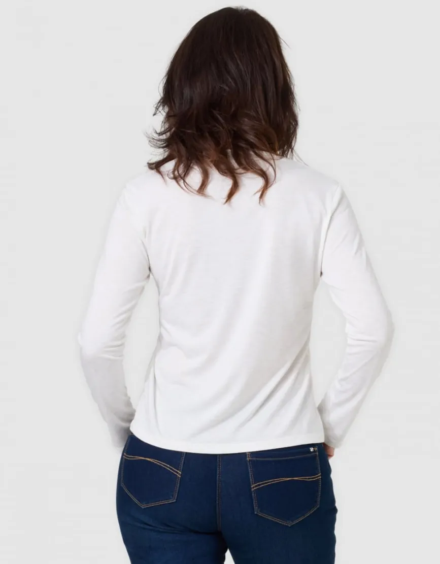 T-shirt irisé blanc