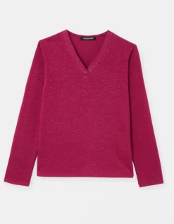 T-shirt irisé rouge