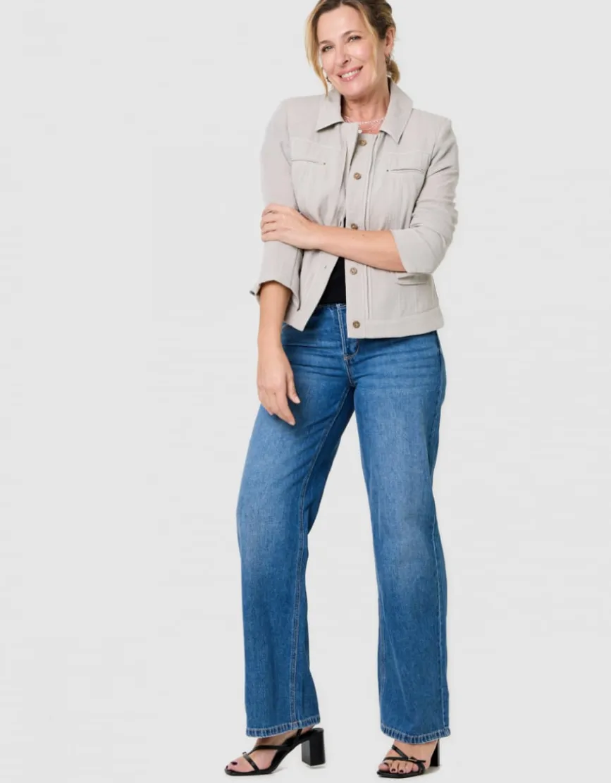 Veste habillée beige