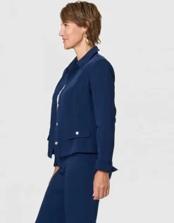Veste légère bleu marine