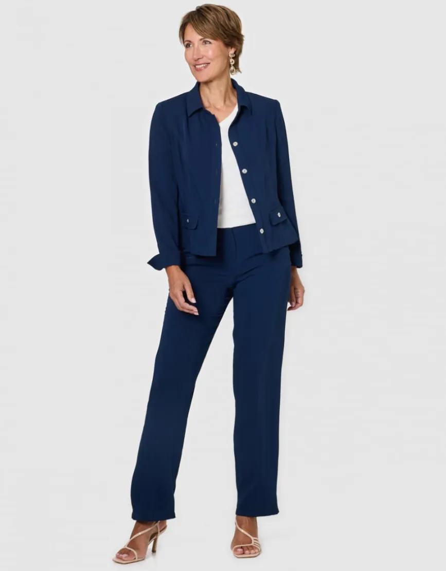 Veste légère bleu marine