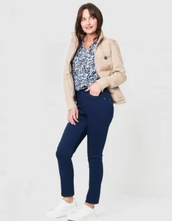 Veste matelassée beige