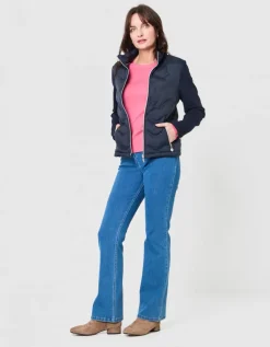 Veste matelassée marine