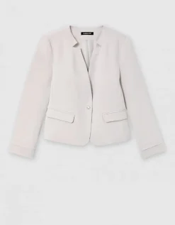 Veste tailleur beige
