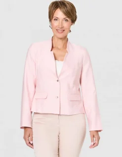 Veste tailleur rose