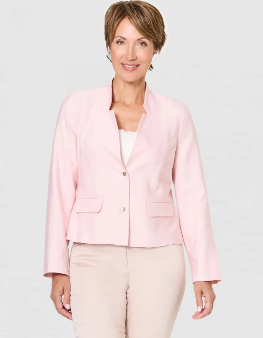 Veste tailleur rose